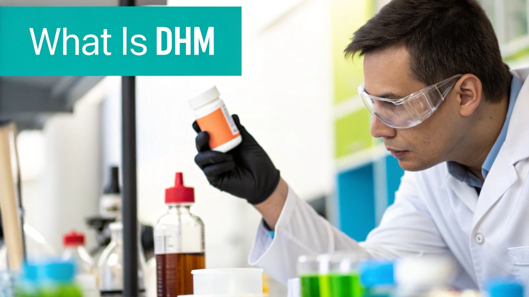 A woman feeling refreshed in the morning after using DHM for hangovers