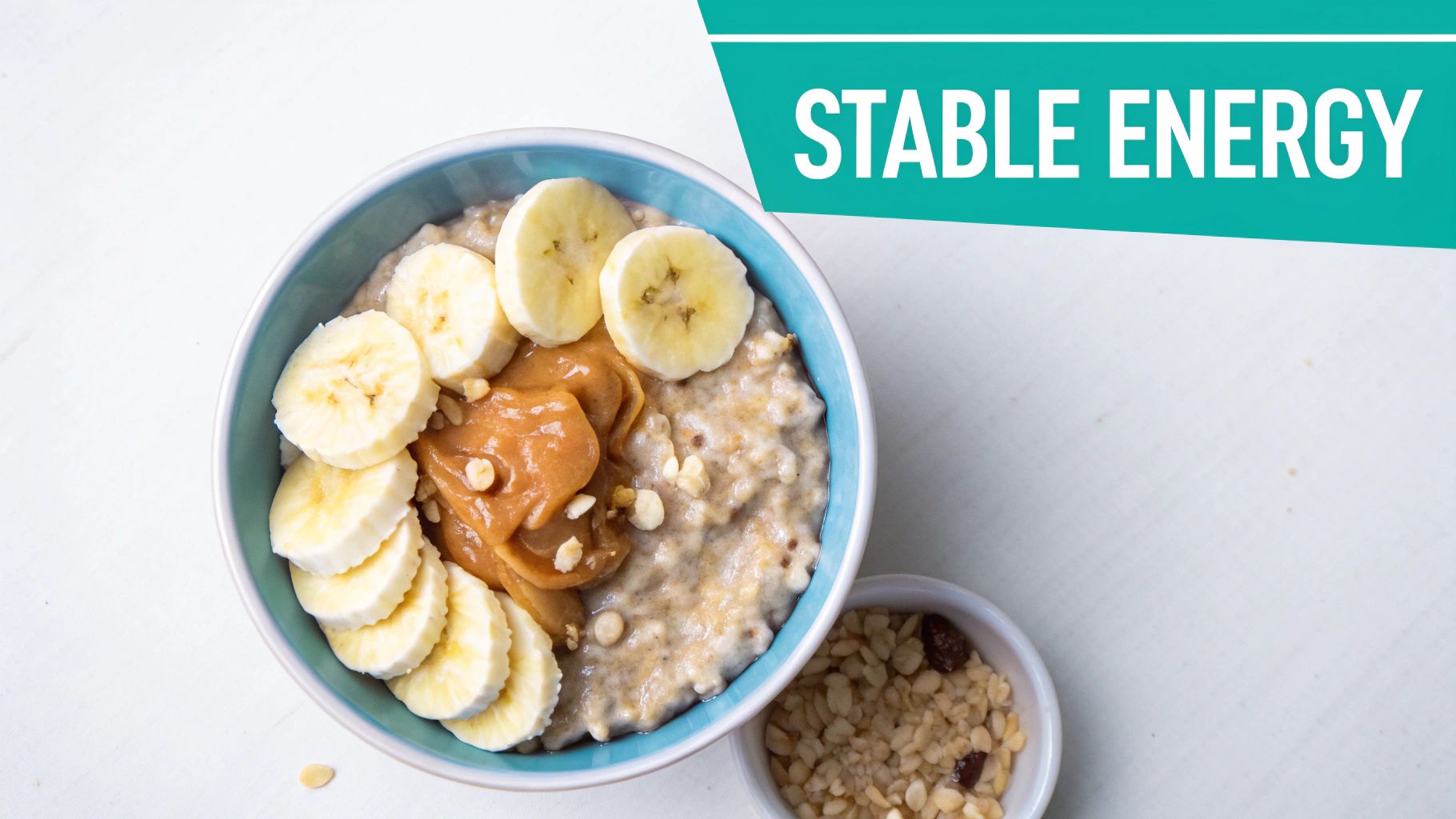 Oatmeal with Banana and Peanut Butter