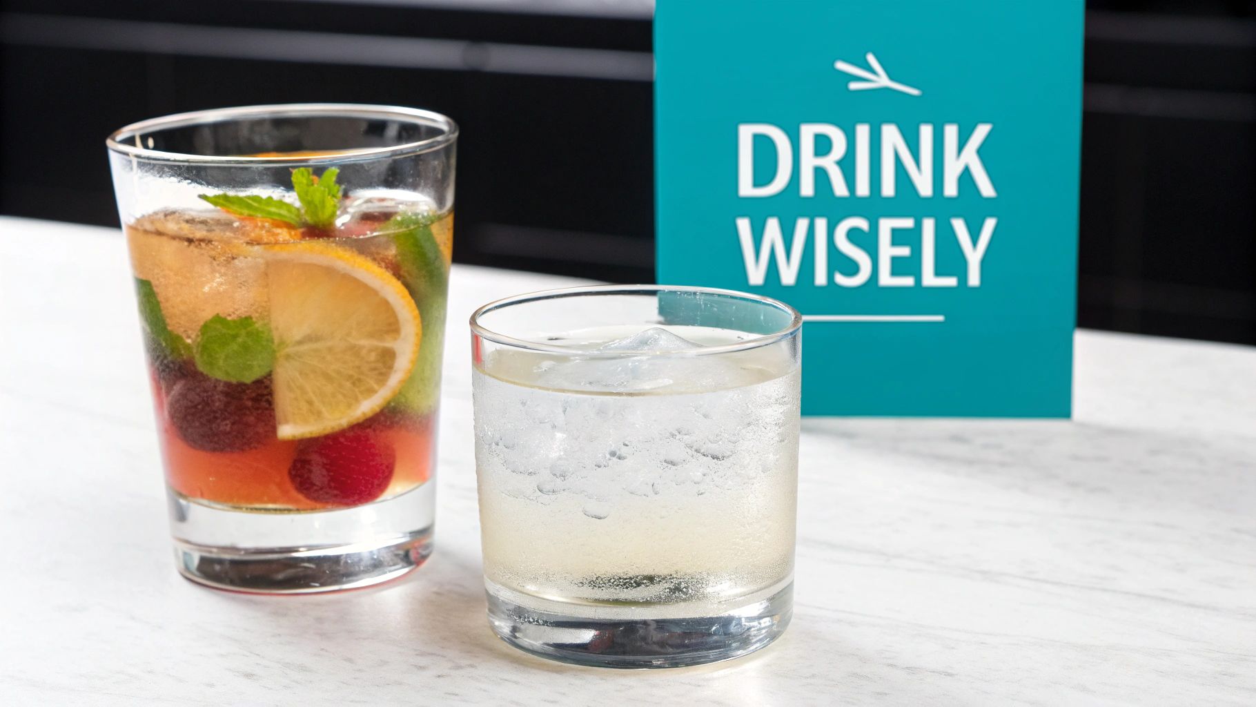 Different alcoholic beverages