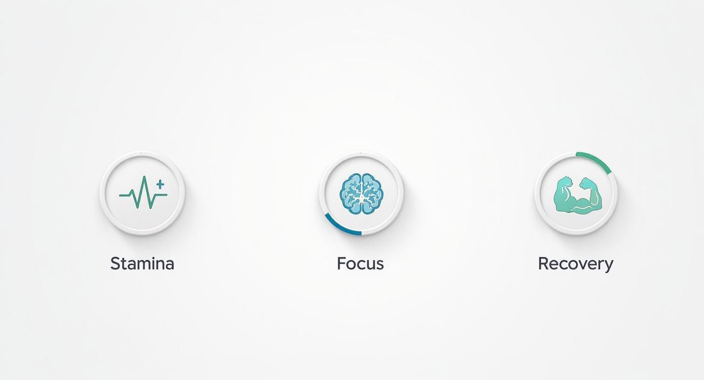 Infographic about hydration drink powder