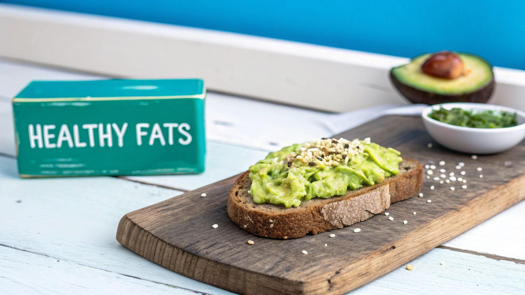 Avocado Toast with Whole Grain Bread