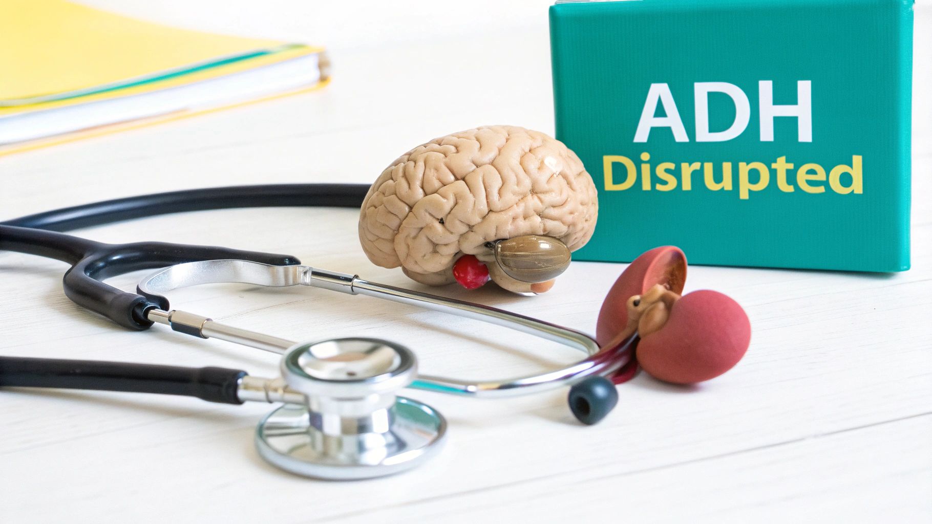 Person feeling dehydrated after drinking alcohol