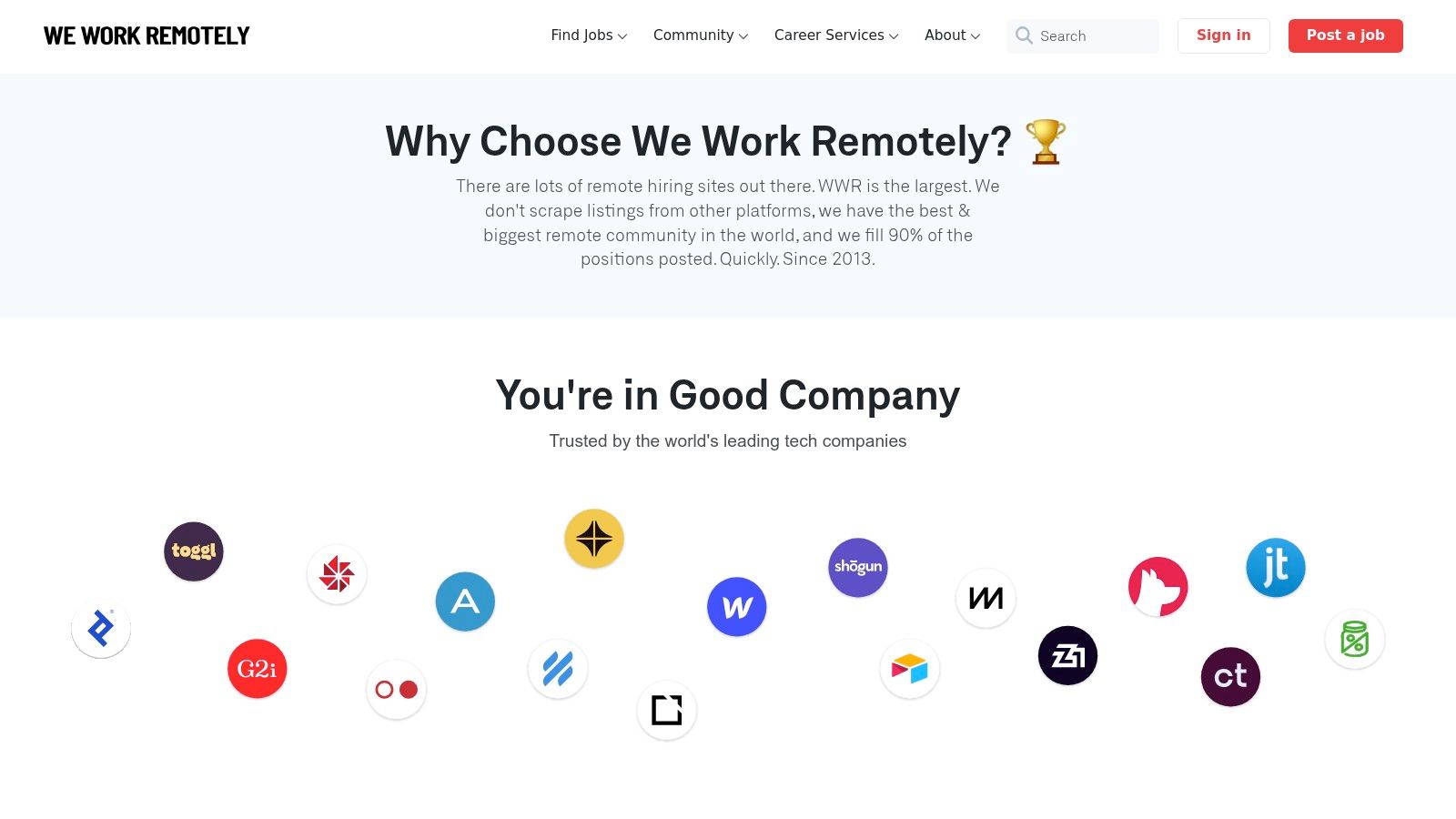 We Work Remotely