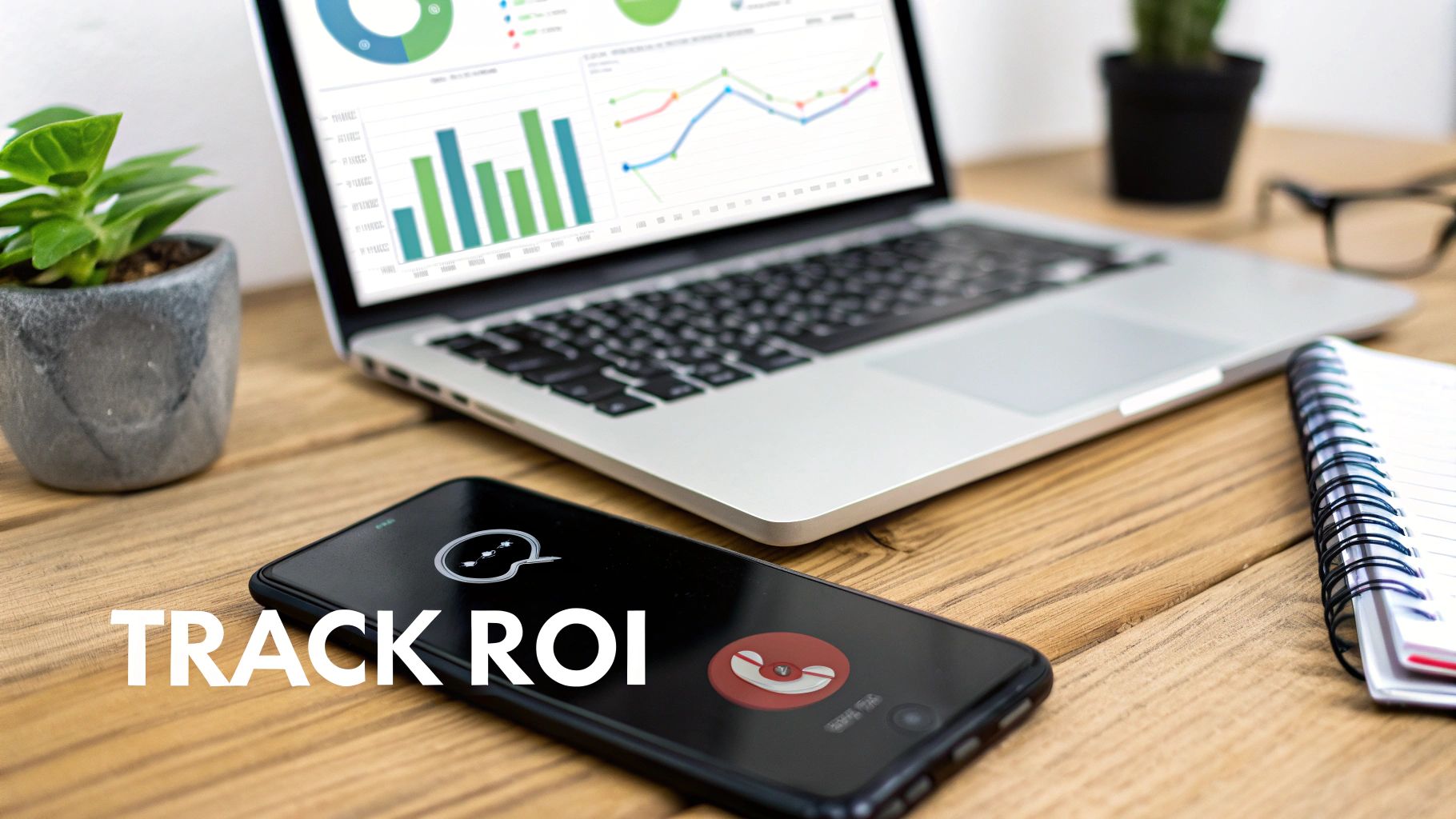 A sample dashboard from Google Analytics showing website traffic, user engagement, and conversion data.