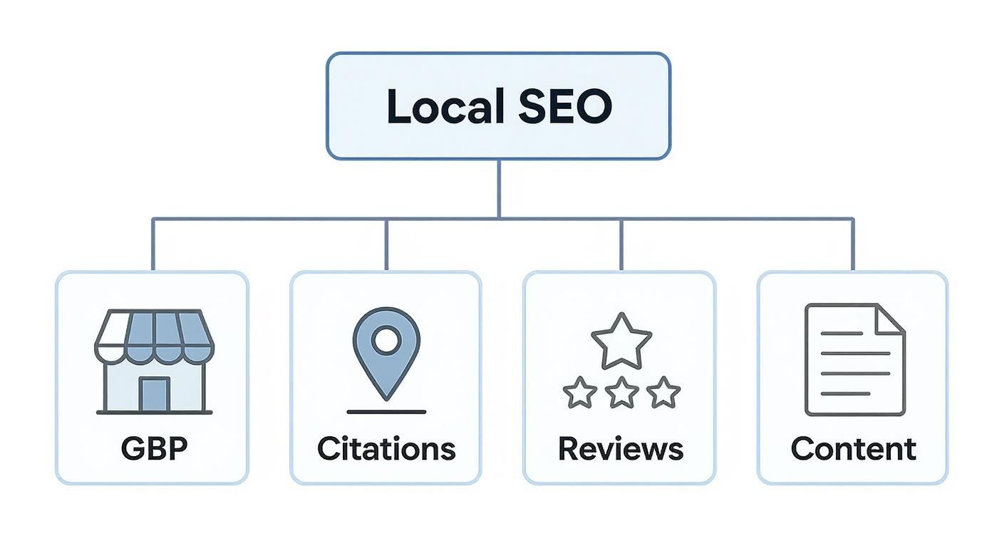 Infographic about local seo for business
