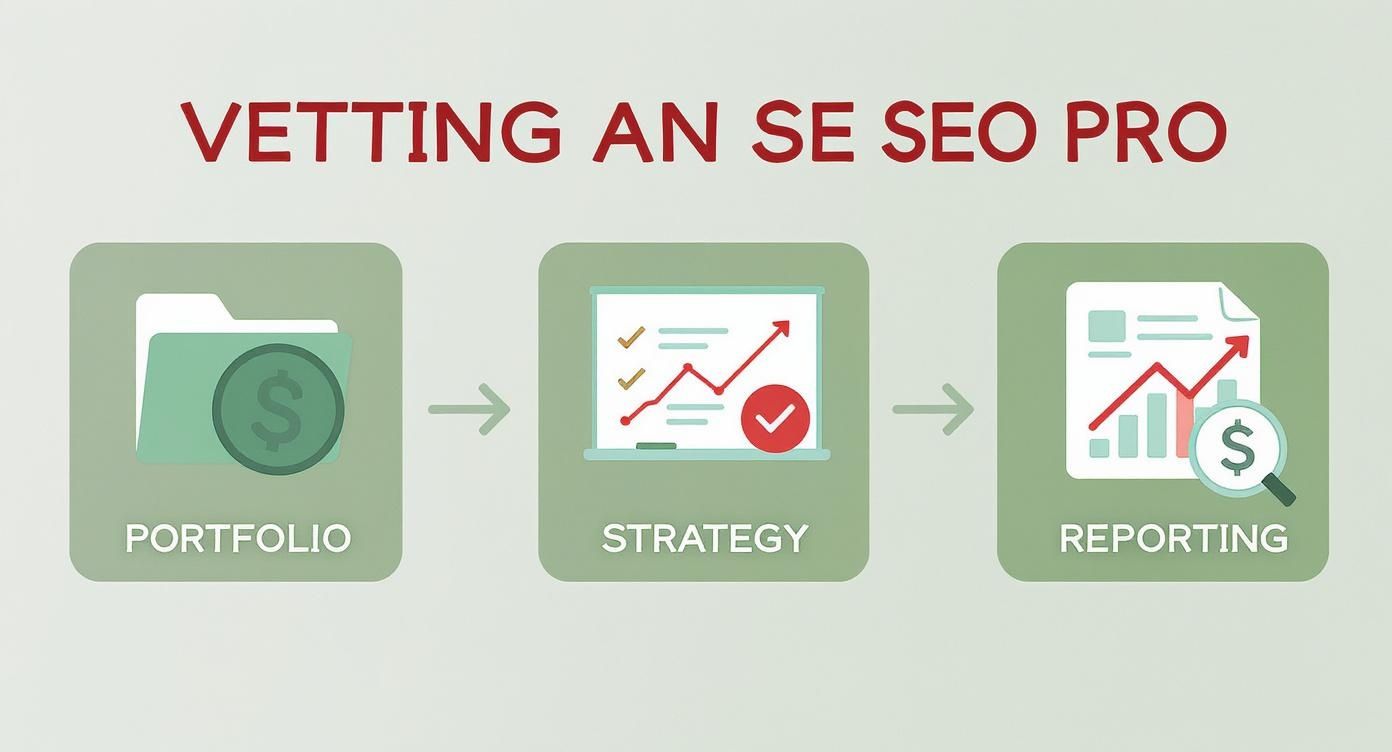 Infographic about local seo expert brisbane