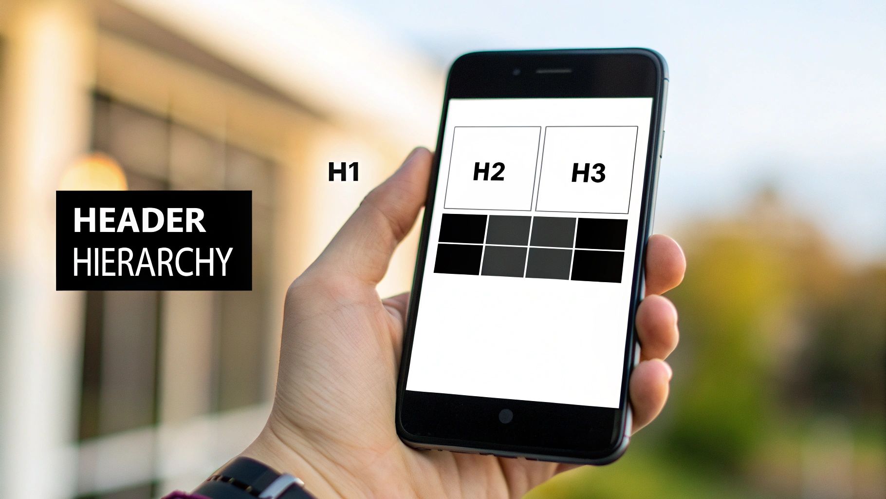 Implement Strategic Header Tag Hierarchy (H1-H6)