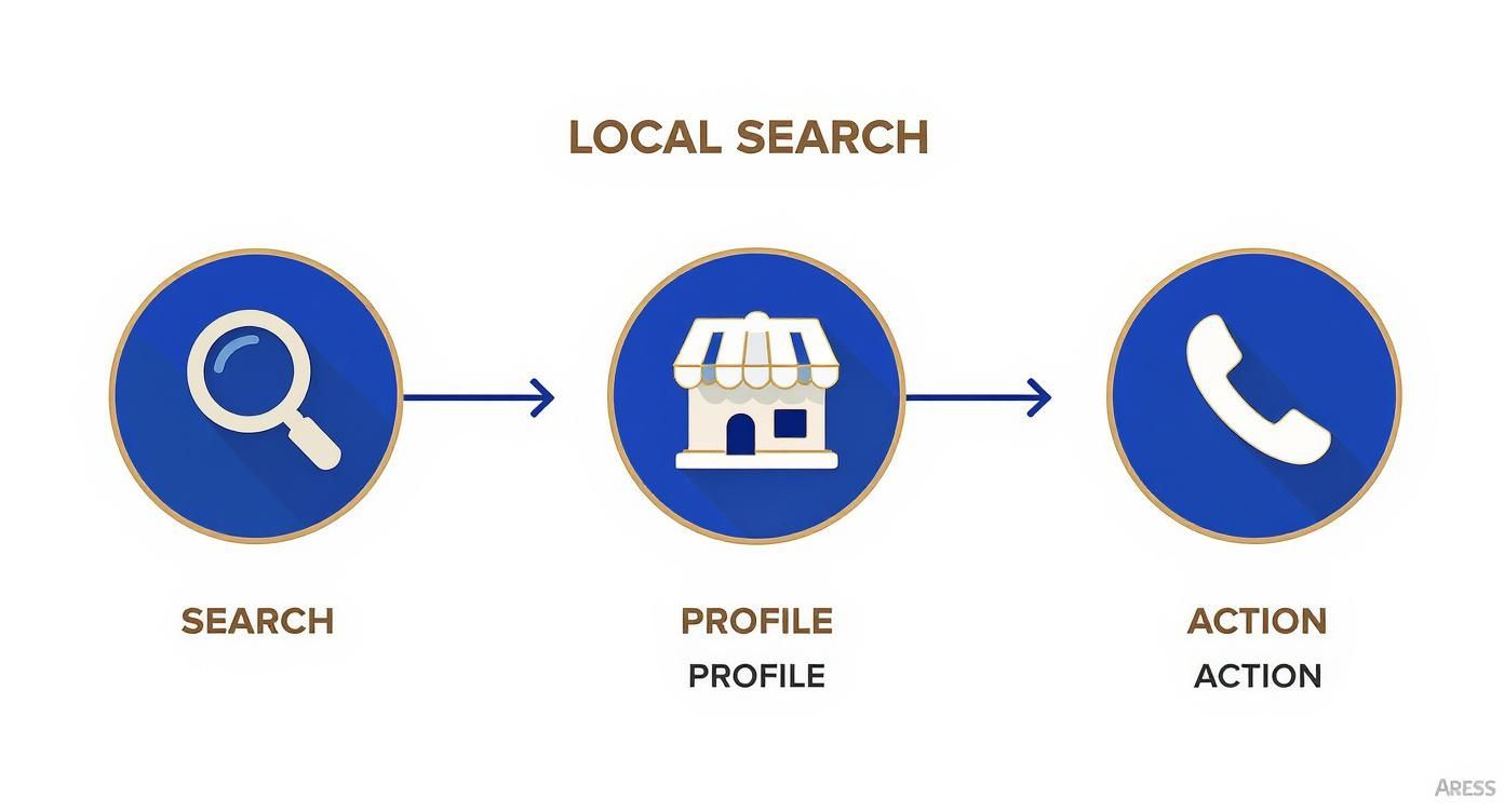 Infographic about google my business optimization