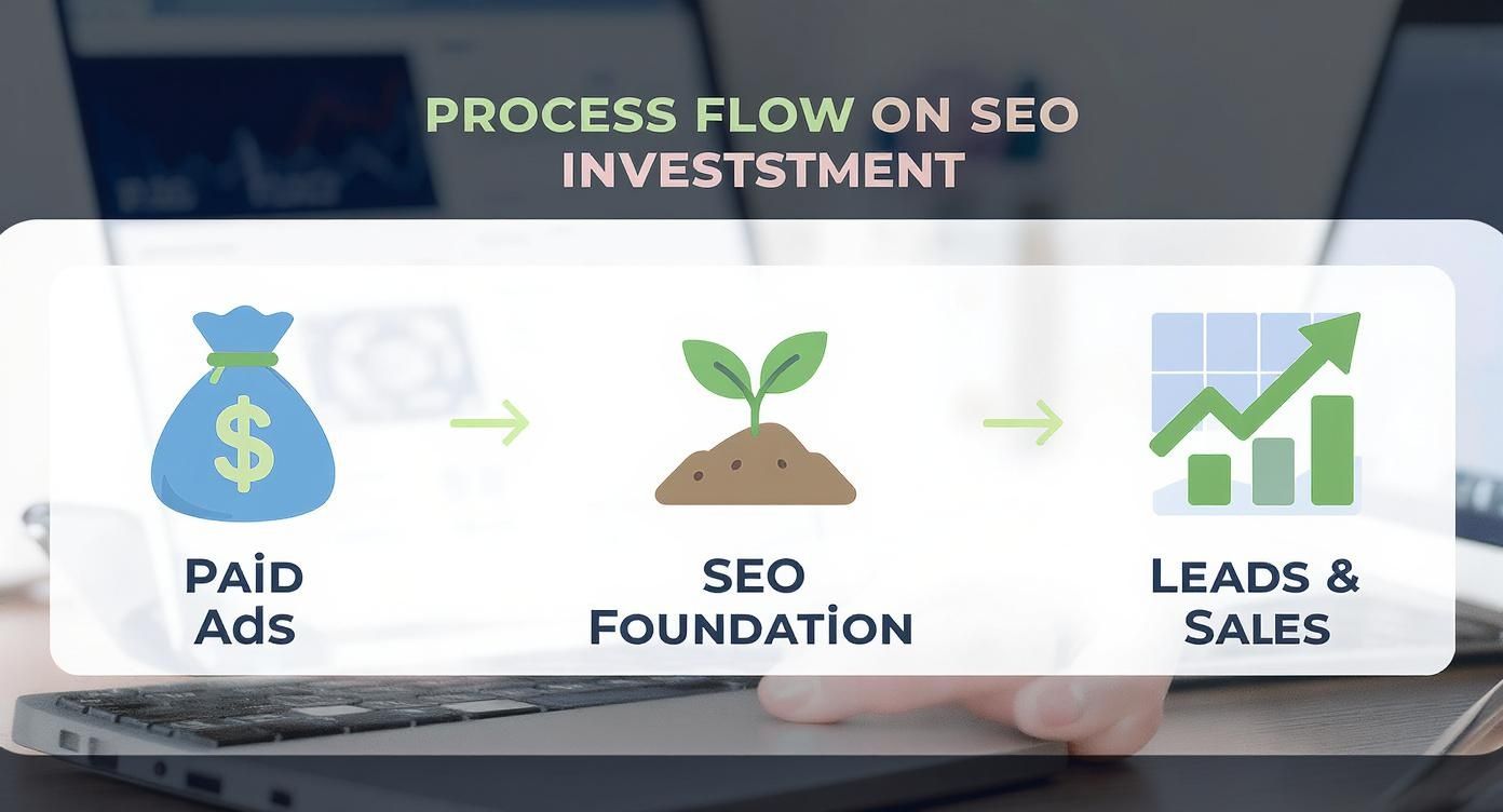 Infographic about affordable seo for small business