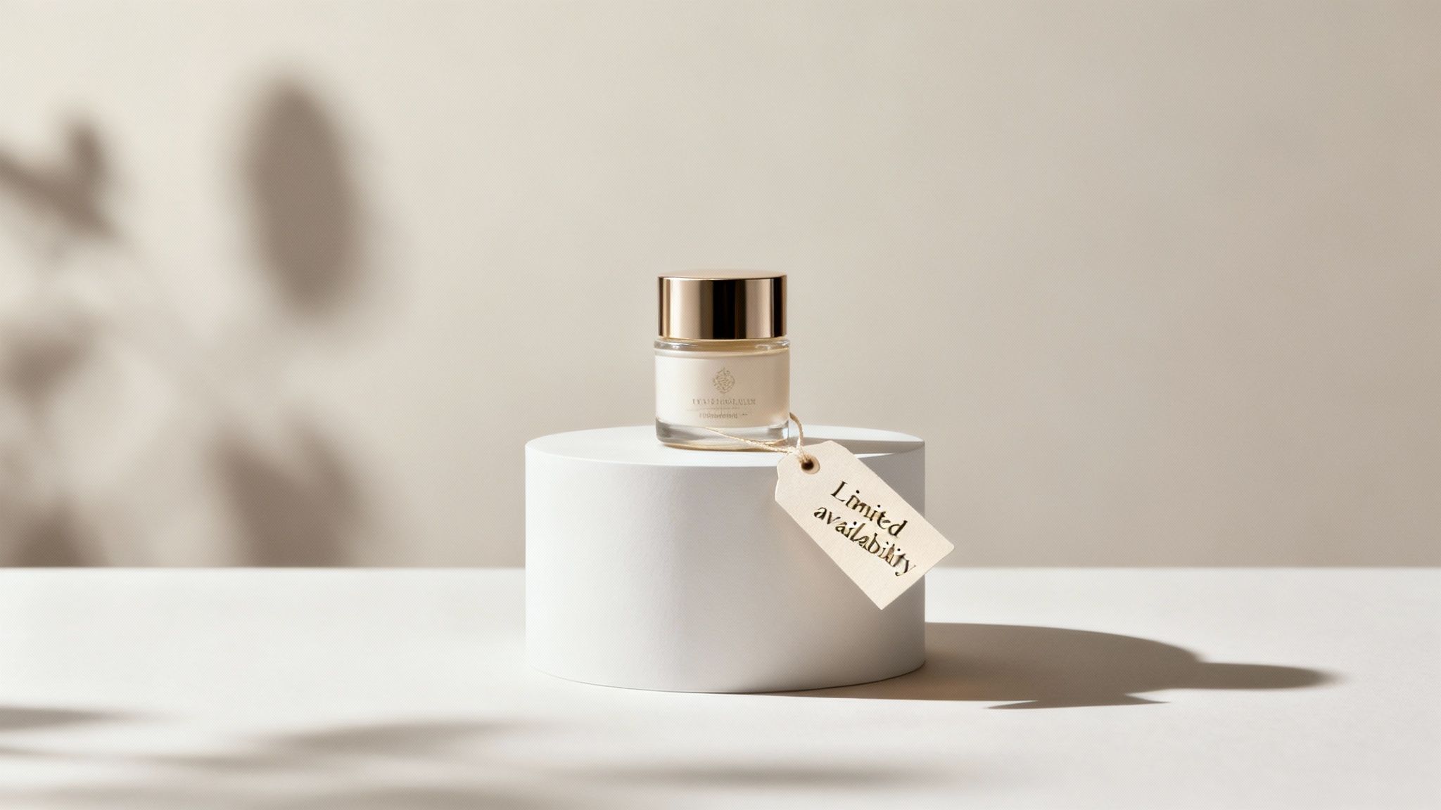 A shopping cart with a limited time offer sign, symbolizing scarcity marketing