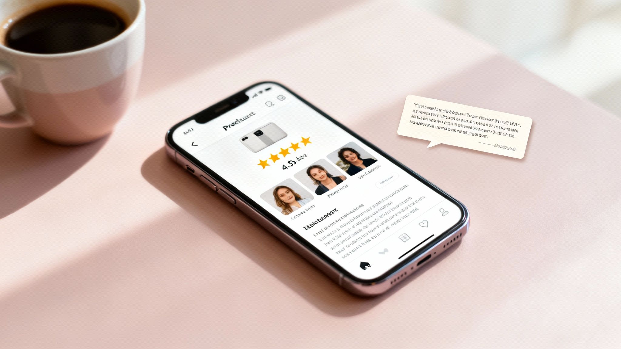 Social Proof & Customer Reviews/Testimonials