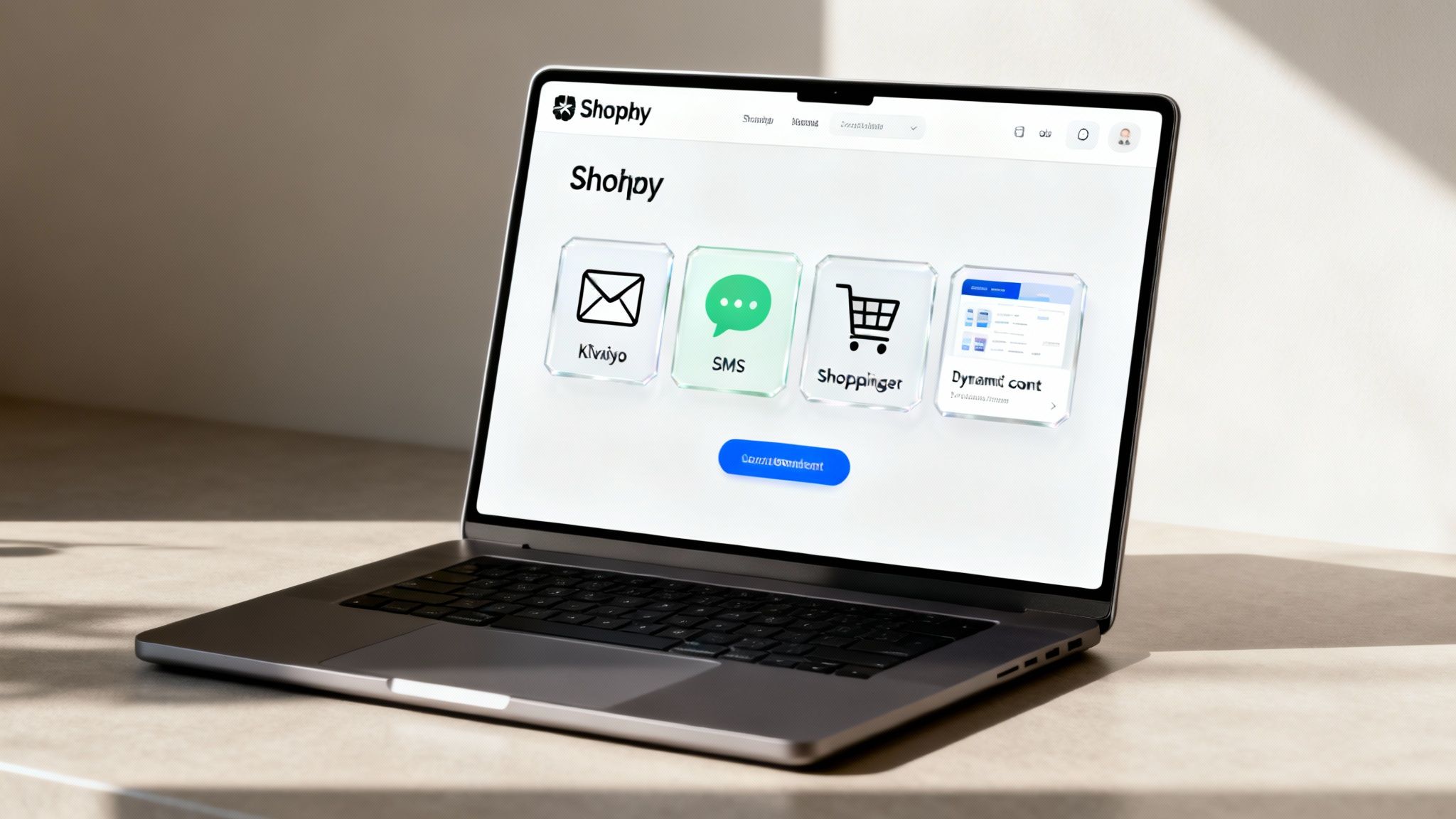 Several people collaborating around a table with laptops and charts, strategizing a marketing plan.