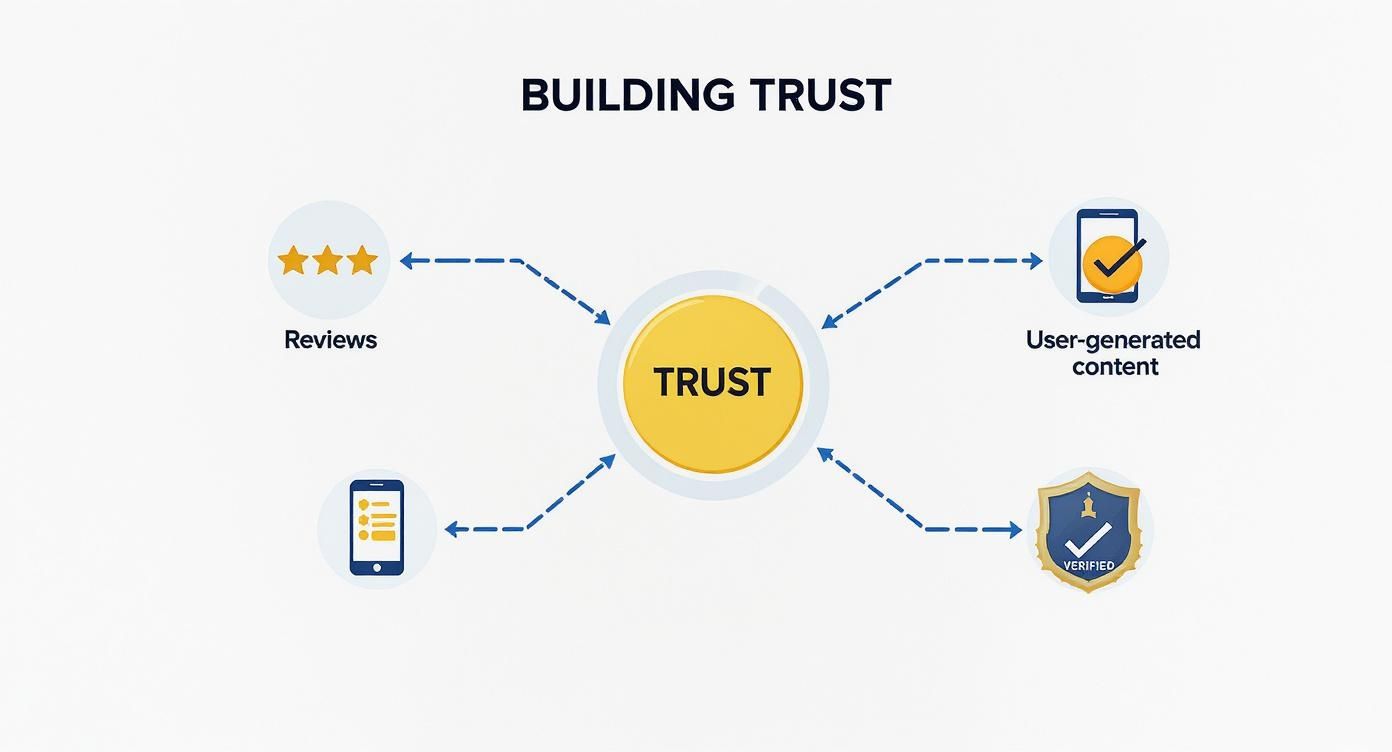 Infographic about consumer psychology in marketing