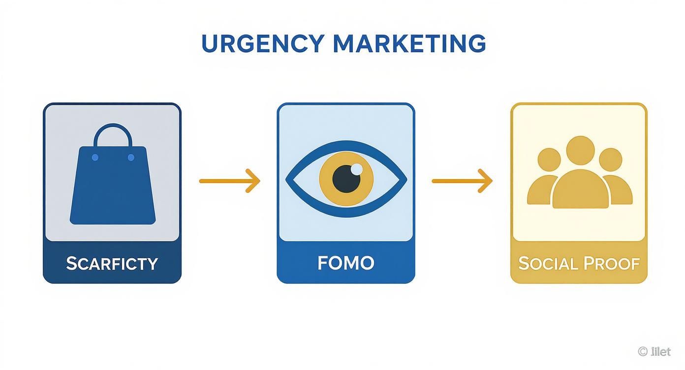 Infographic about how to improve online sales