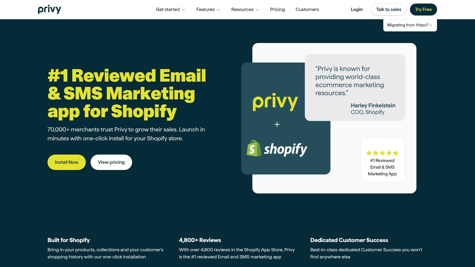Privy – Email, SMS & Pop Ups