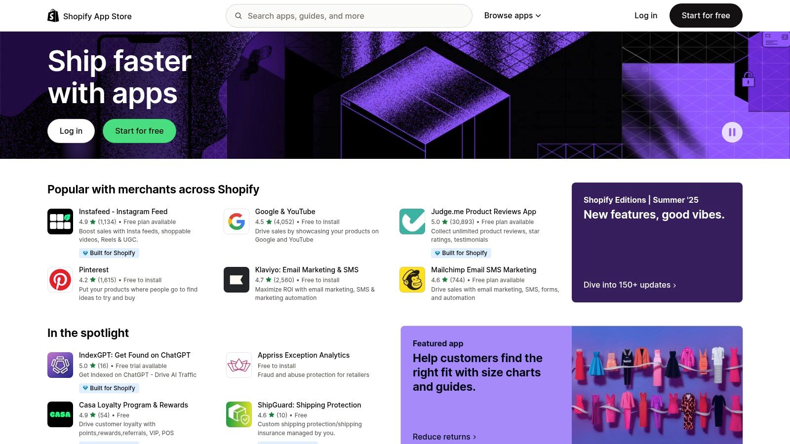 Shopify App Store
