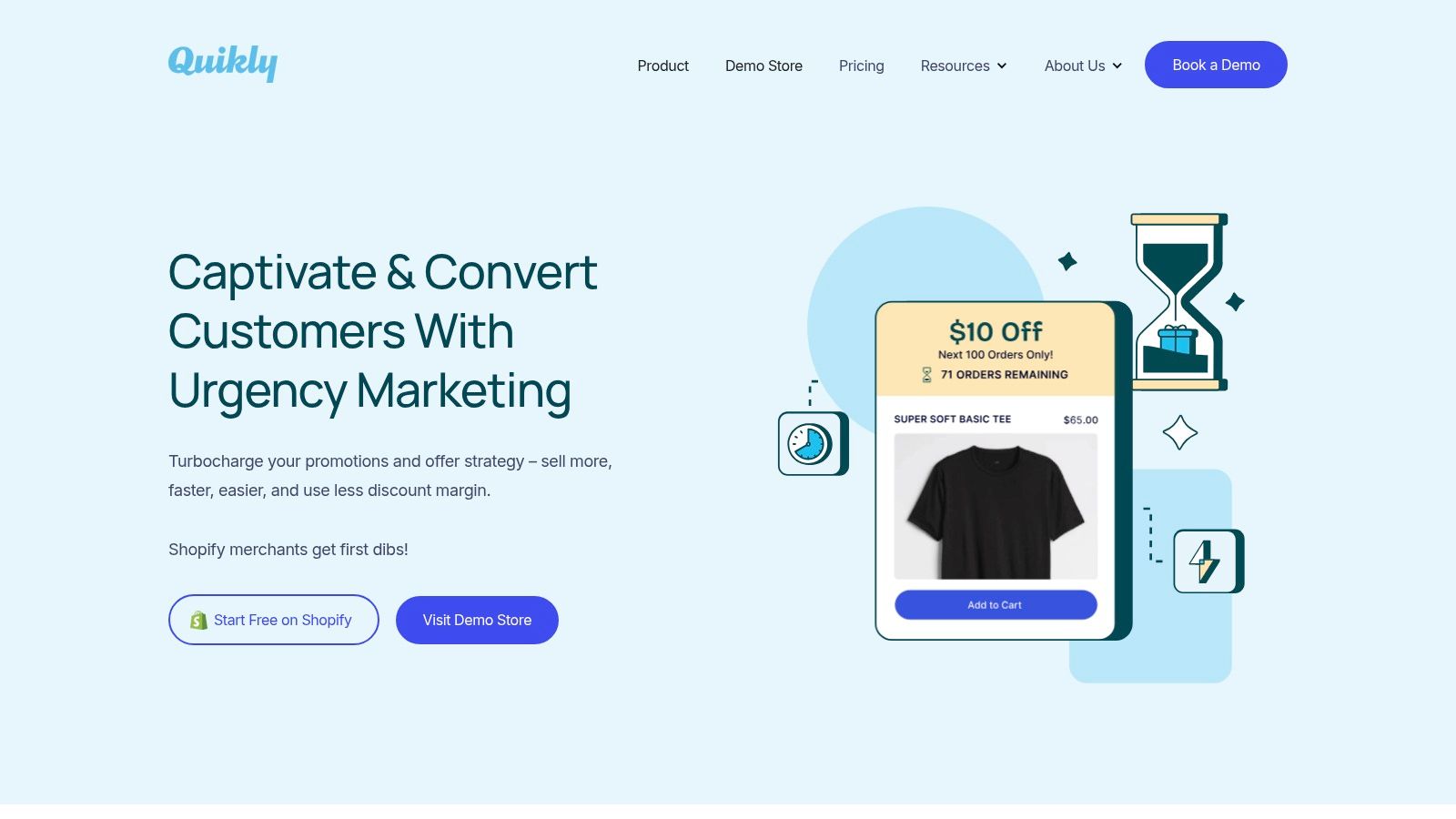 Example 1: The Scarcity-Driven Ranked Offer (Quikly)