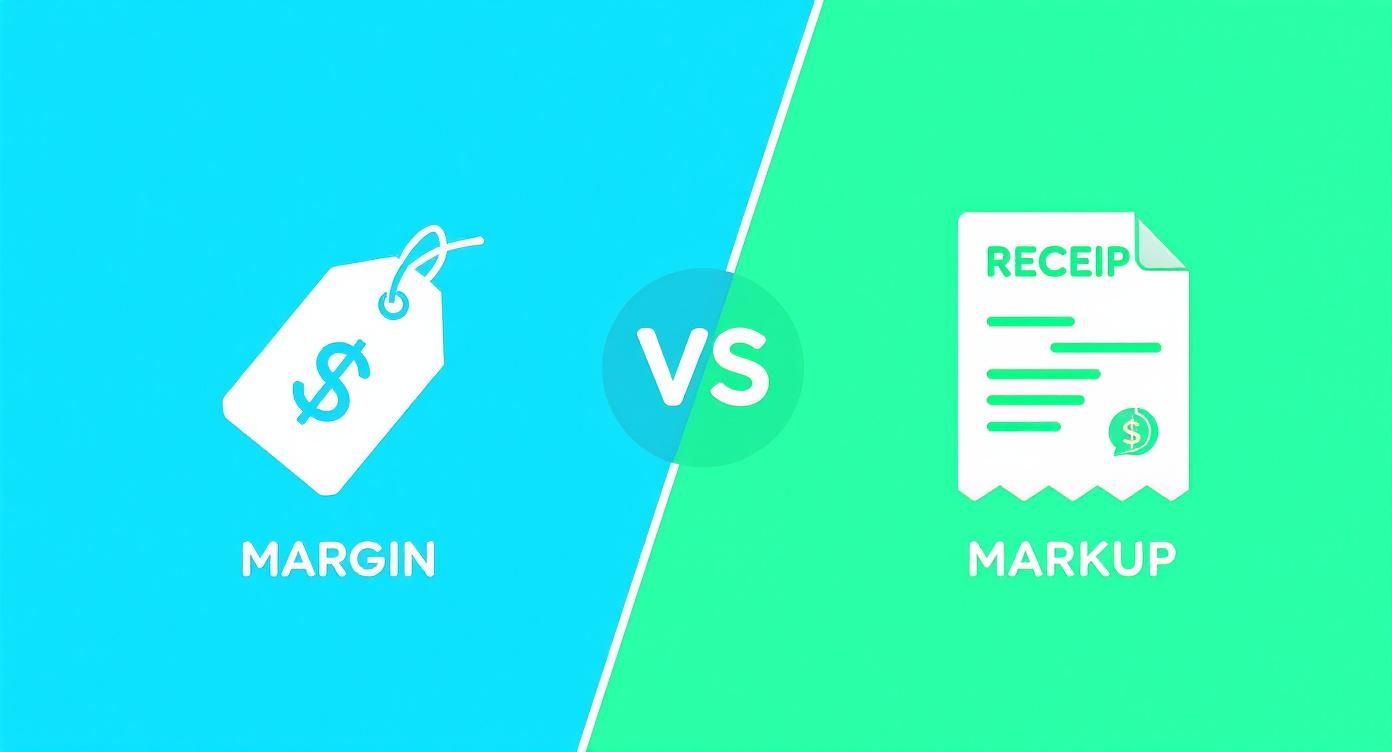 Infographic about calculate retail margin