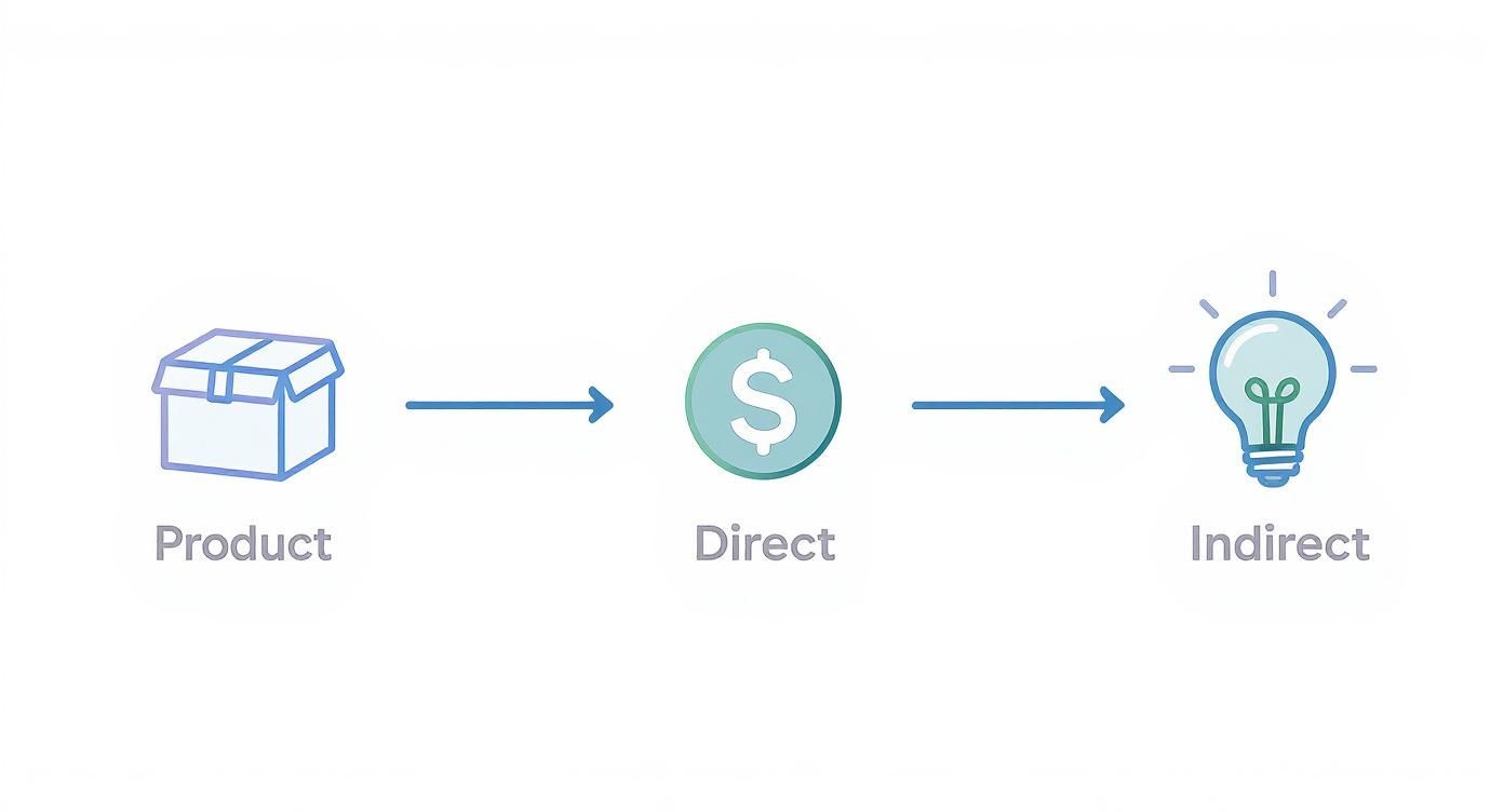Infographic about calculate cost per unit