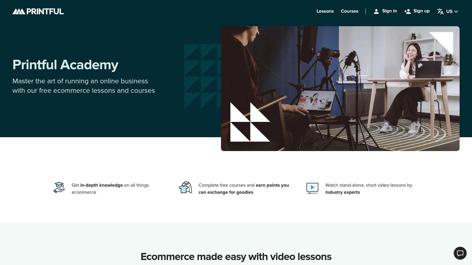 Printful Academy (for POD on Shopify)