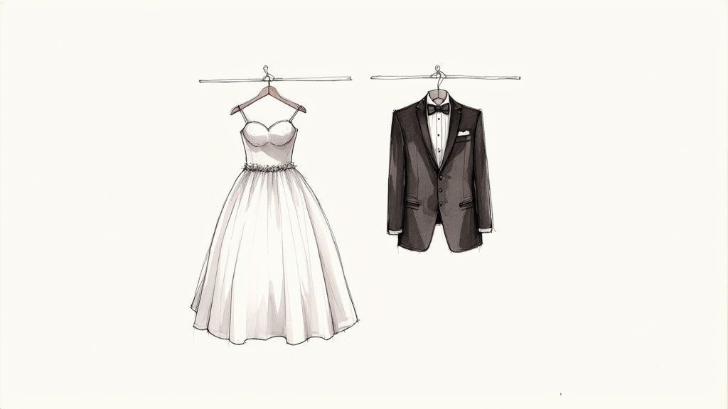 Wedding Attire Coordination
