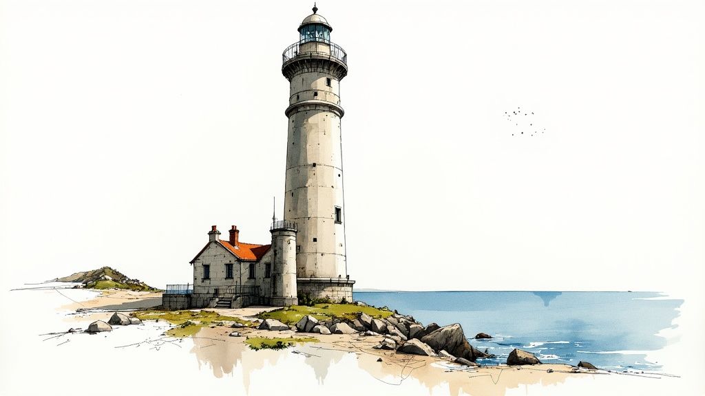 Le Phare de l'Île Vierge
