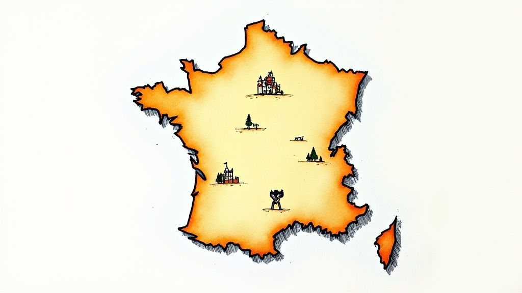 Visite d'un lieu de mariage par un couple