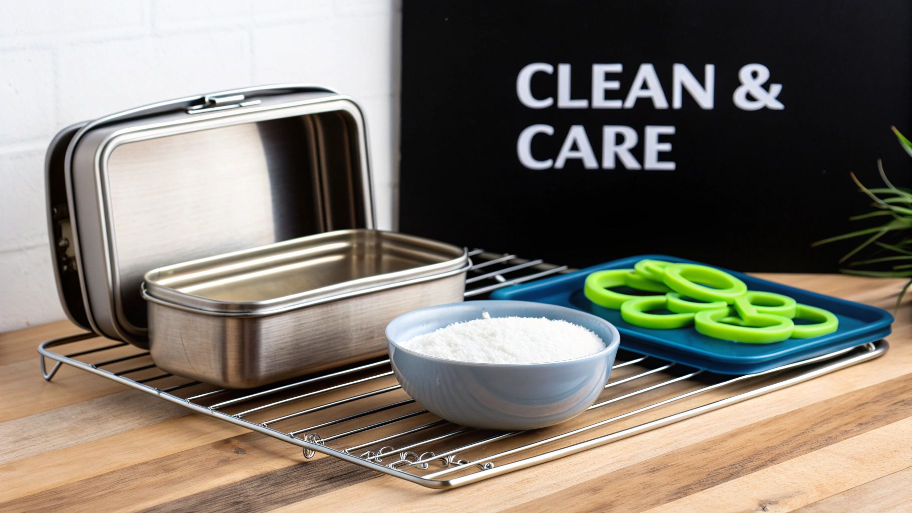 Cleaning HYDAWAY bowls and lids