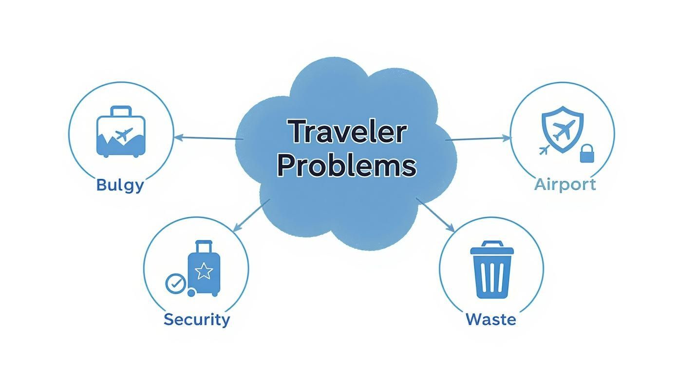 Infographic about best travel water bottles