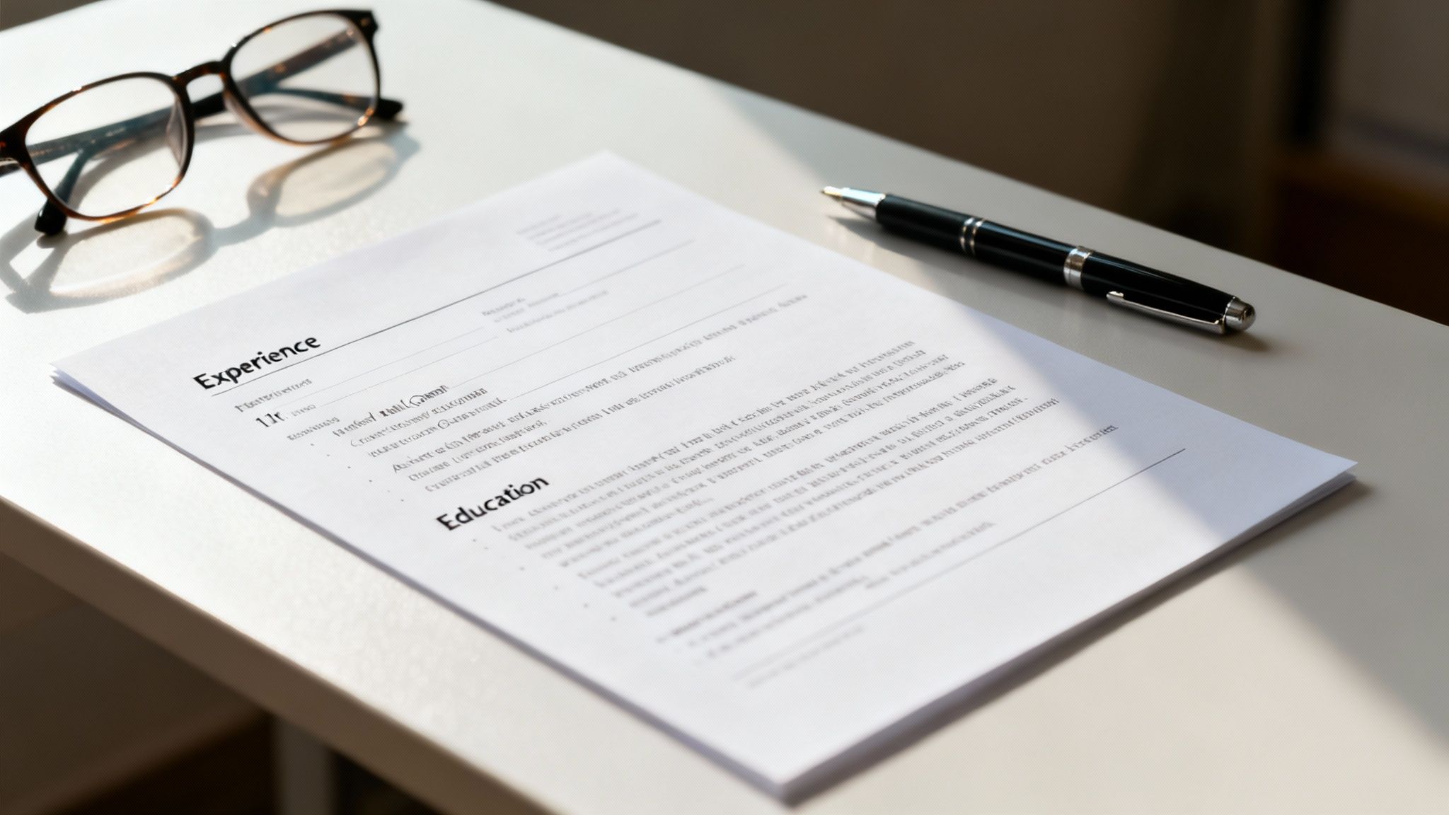 Use Standard Formatting and Simple Layout