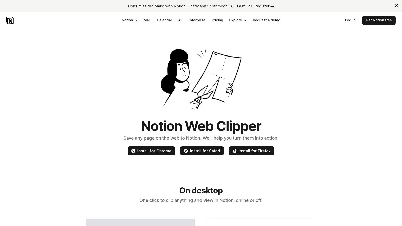 Notion Web Clipper