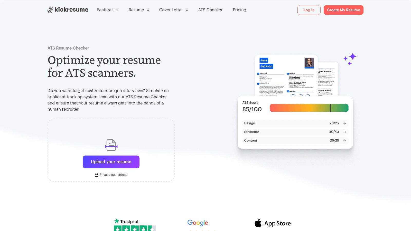 Kickresume