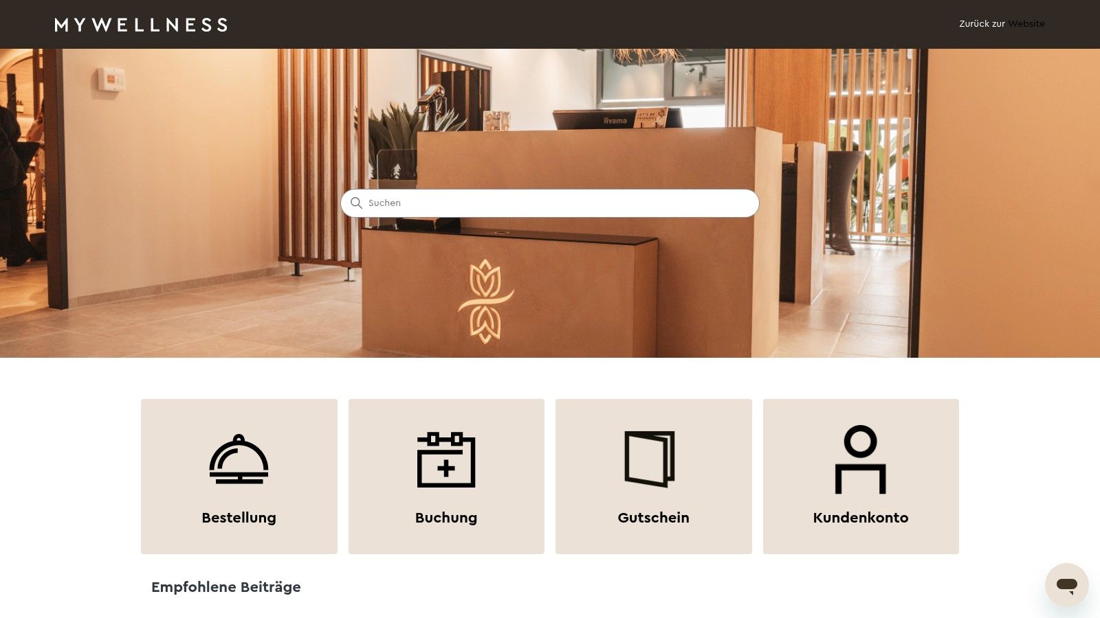 MyWellness – Hilfe & Service (Help‑Center)