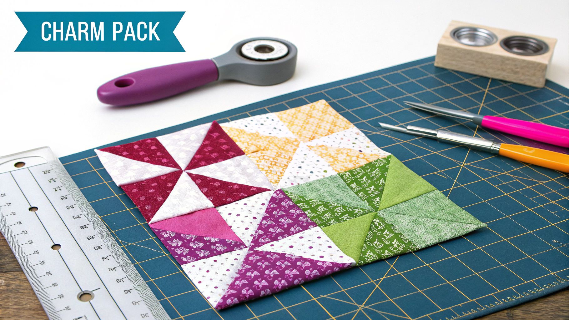 Charm Pack Quilt Pattern