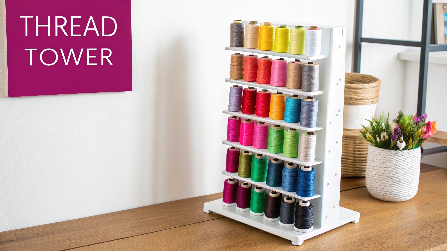 Thread Storage Tower System