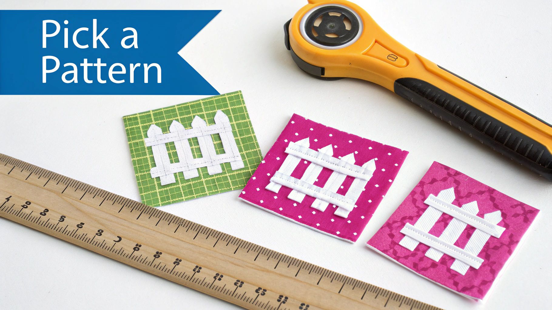 A beautiful quilt with a mix of floral and geometric patterns in soft, warm colors.