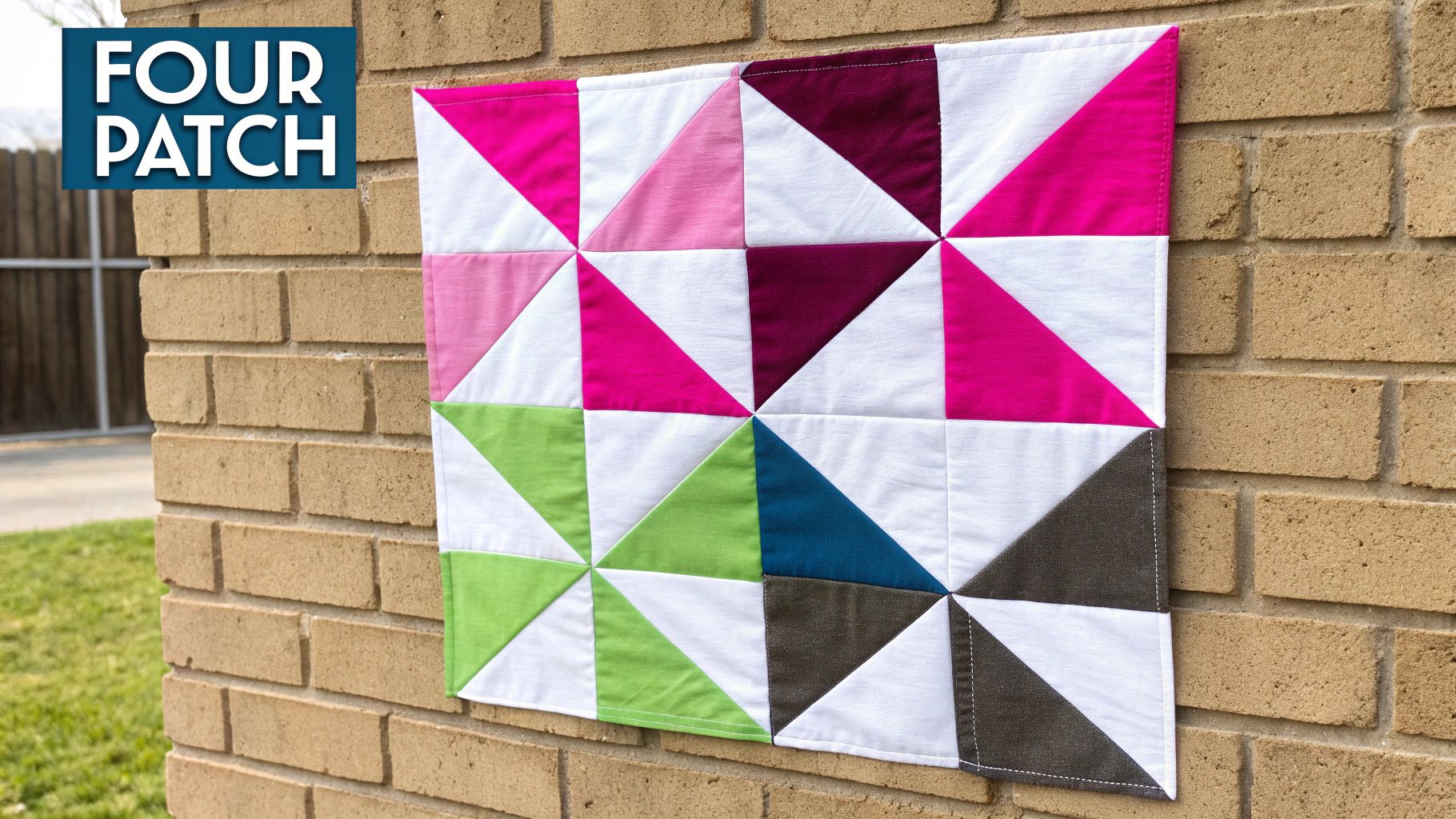 Four Patch Quilt Pattern