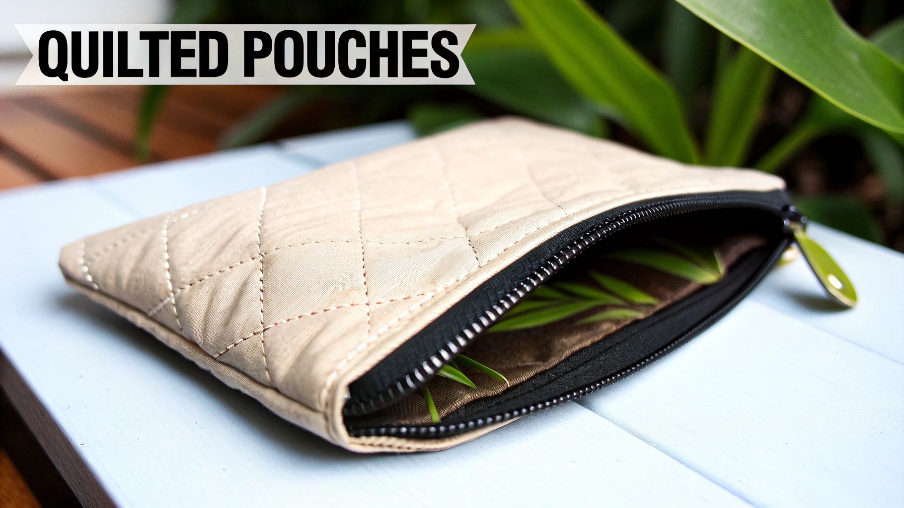 Zippered Pouches and Fabric Bags