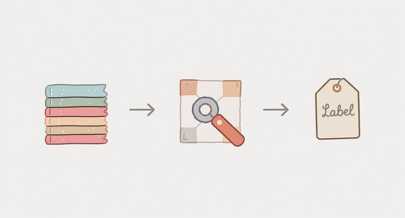 Infographic about card trick quilt pattern