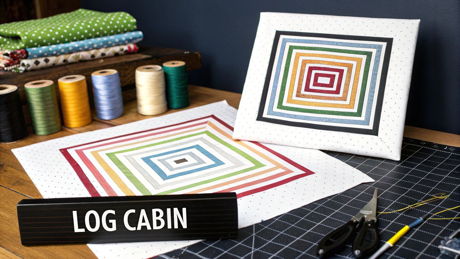 Log Cabin Pattern
