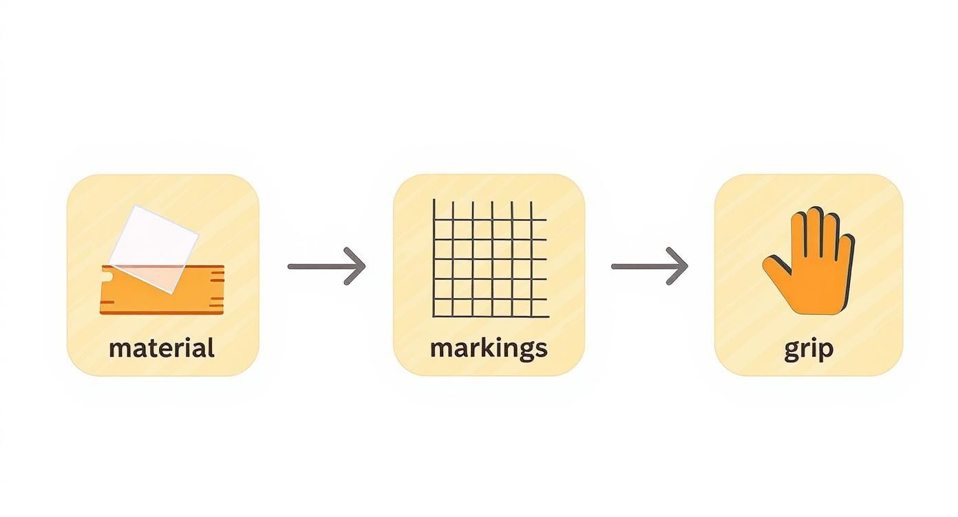 Infographic about quilting ruler templates