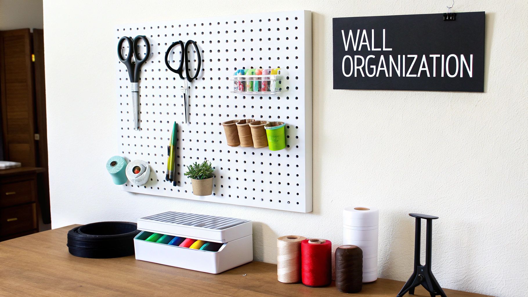 Pegboard Wall System: The Ultimate Vertical Command Center