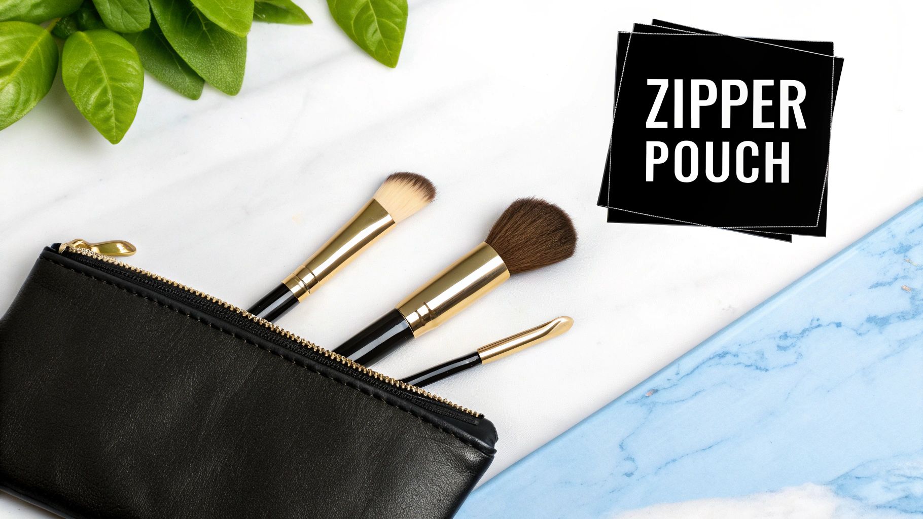 Zipper Pouch/Cosmetic Bag