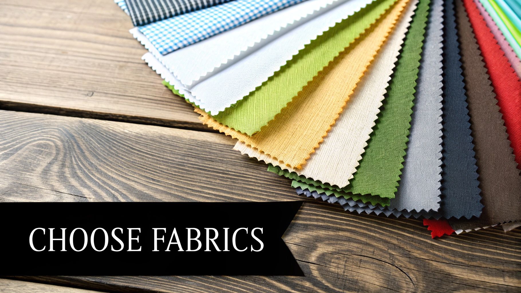 A vibrant collection of quilting fabrics and batting.