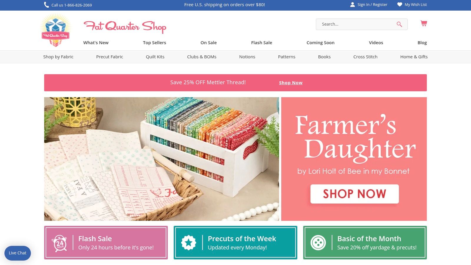 Fat Quarter Shop