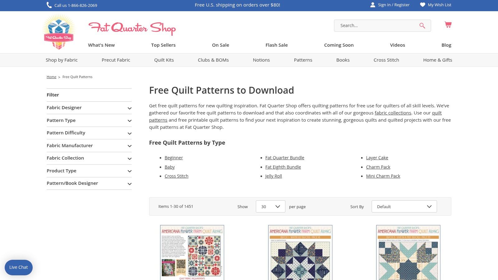 Fat Quarter Shop