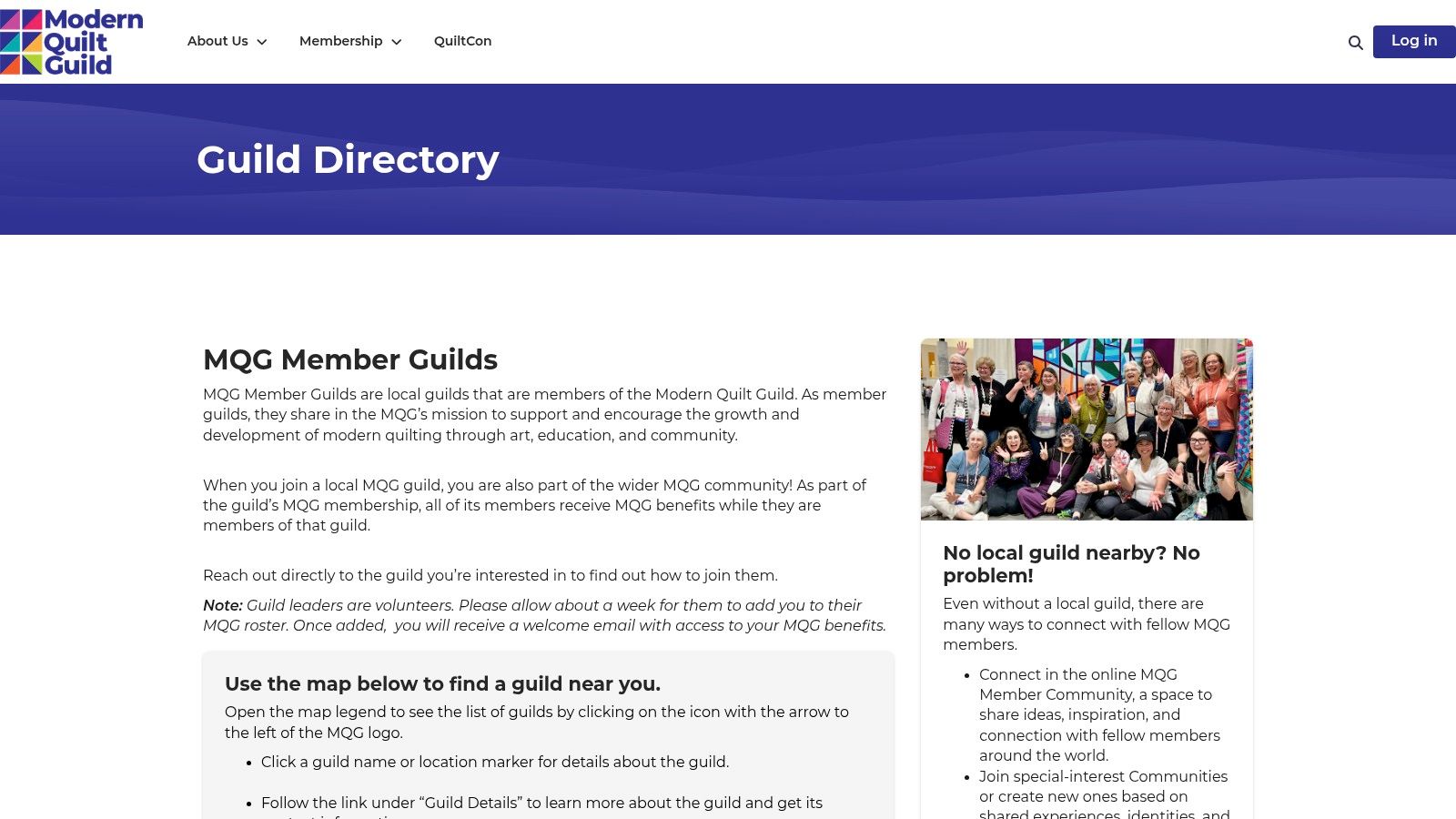 The Modern Quilt Guild (MQG)