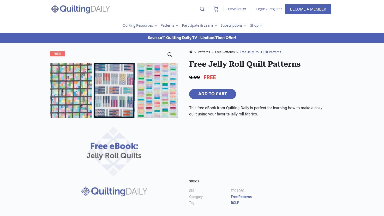 A collection of strip quilt patterns from Quilting Daily