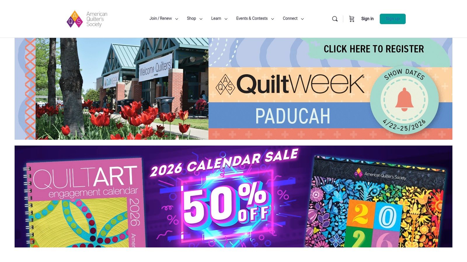 American Quilter’s Society (AQS) - QuiltWeek