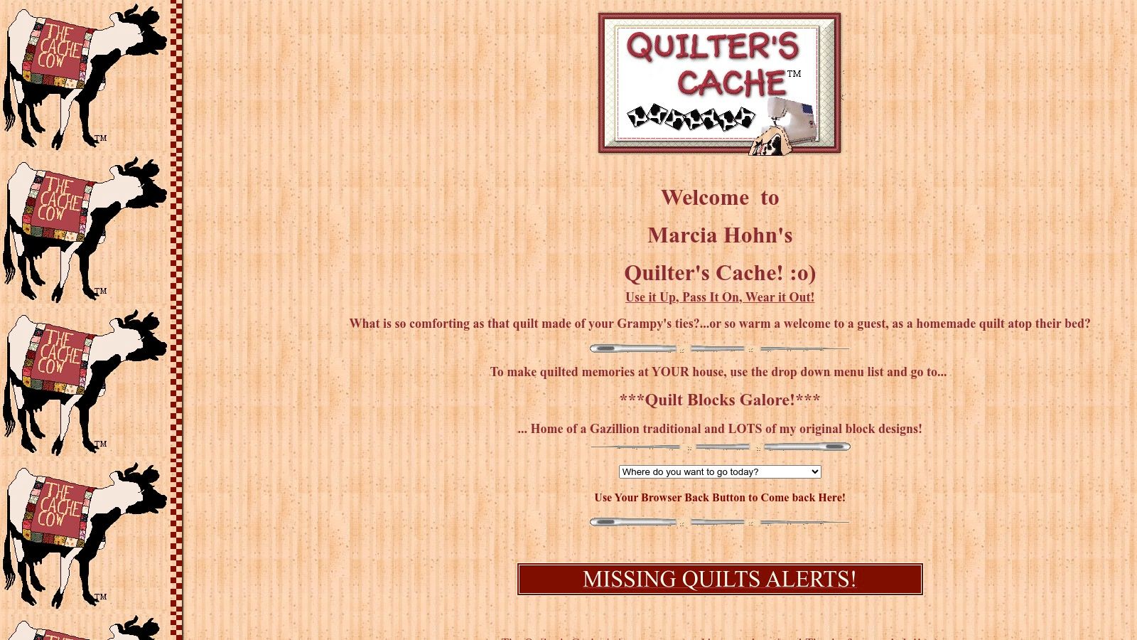 Quilters Cache – Classic Free Quilt Blocks and Lessons